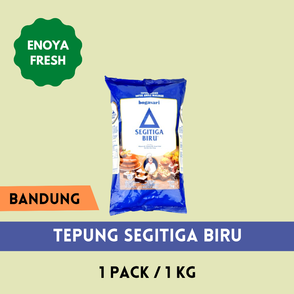 

Tepung Segitiga Biru 1 kg Bandung