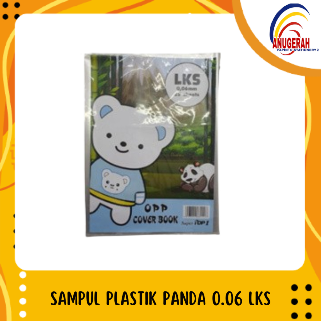 

SAMPUL PLASTIK PANDA 0.06 LKS (PAK)