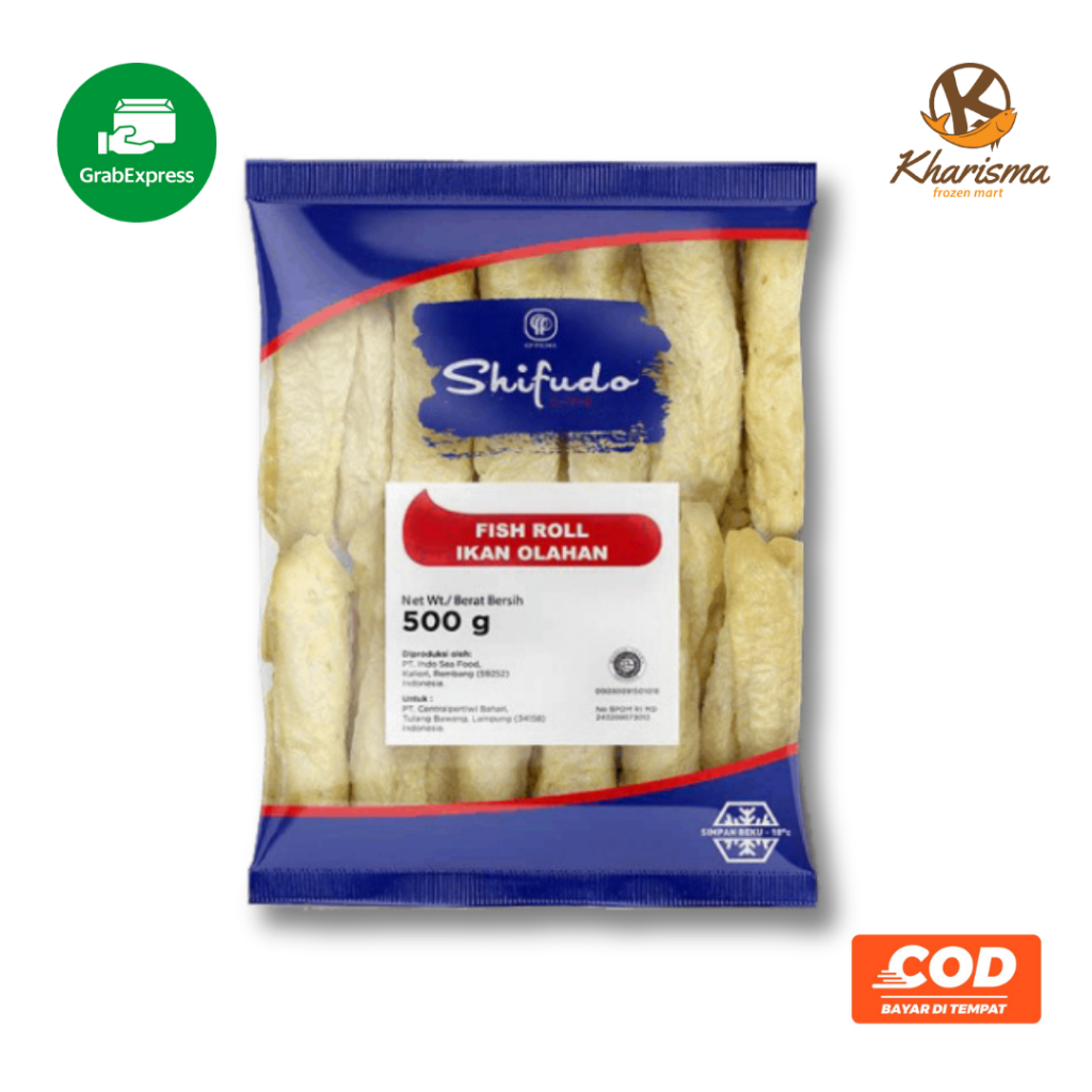 

(Khusus Sumbar) Shifudo Fish Roll Frozen 500g