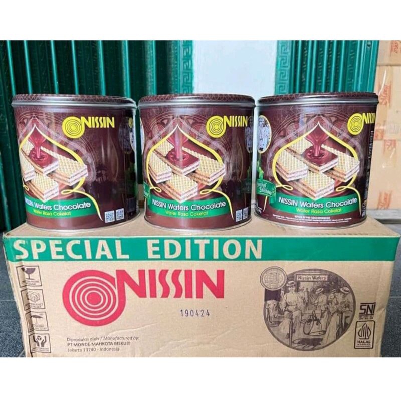 

Nissin Wafer Special Edition 1 karton isi 6pcs khusus instan