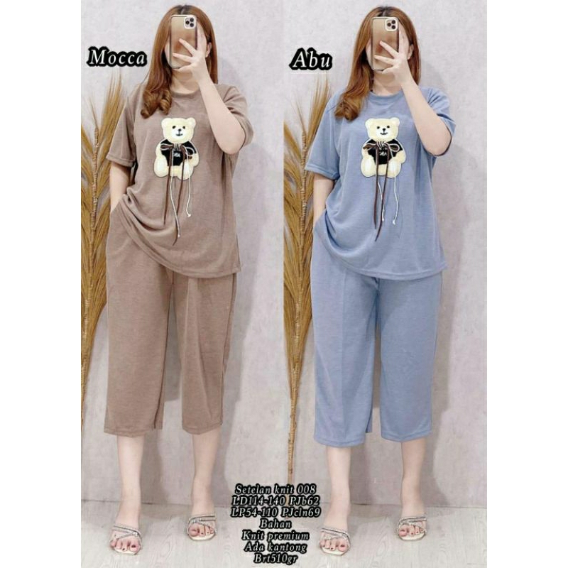 SETELAN KNIT 008 KNIT PREMIUM/SETELAN KNIT 0088 KNIT PREMIUM