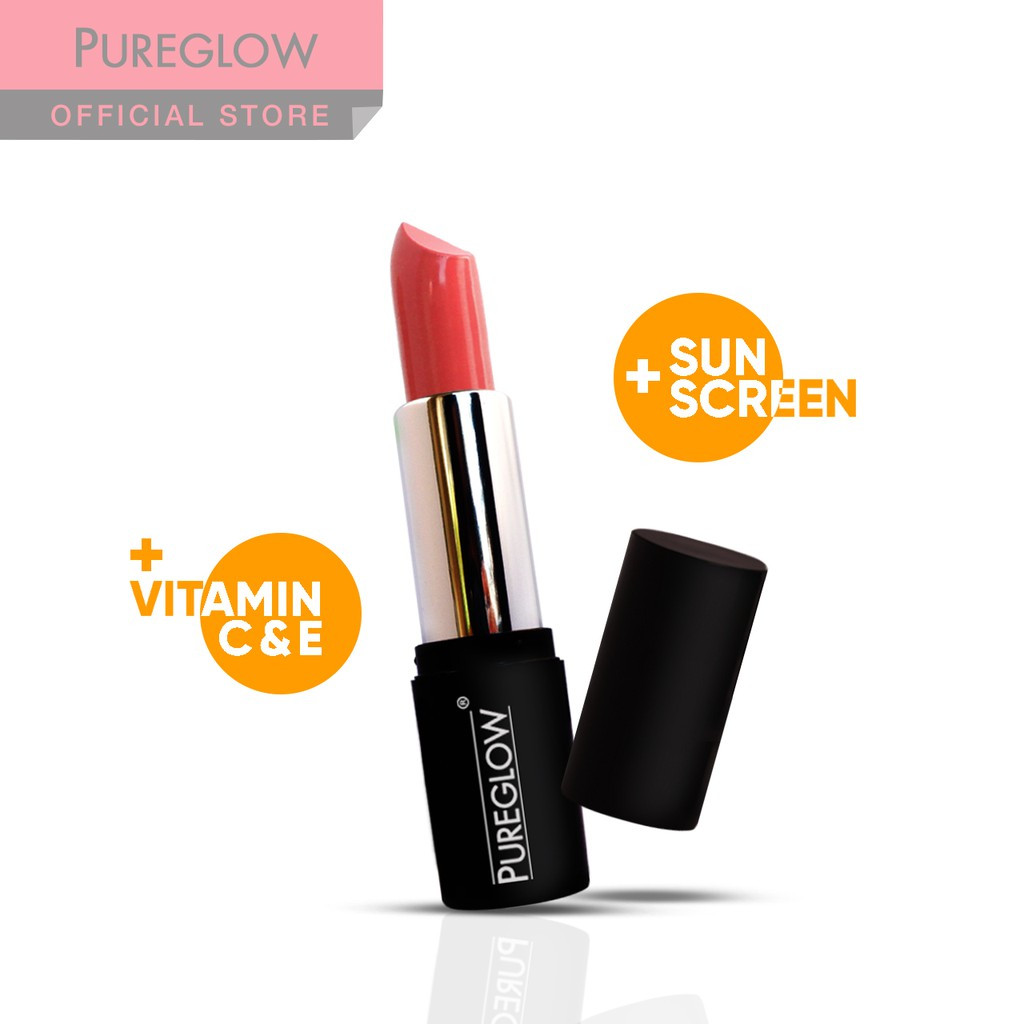PUREGLOW RICH LIPSTIK /KOSMETIK BIBIR /MOISTURIZER LIPSTIK