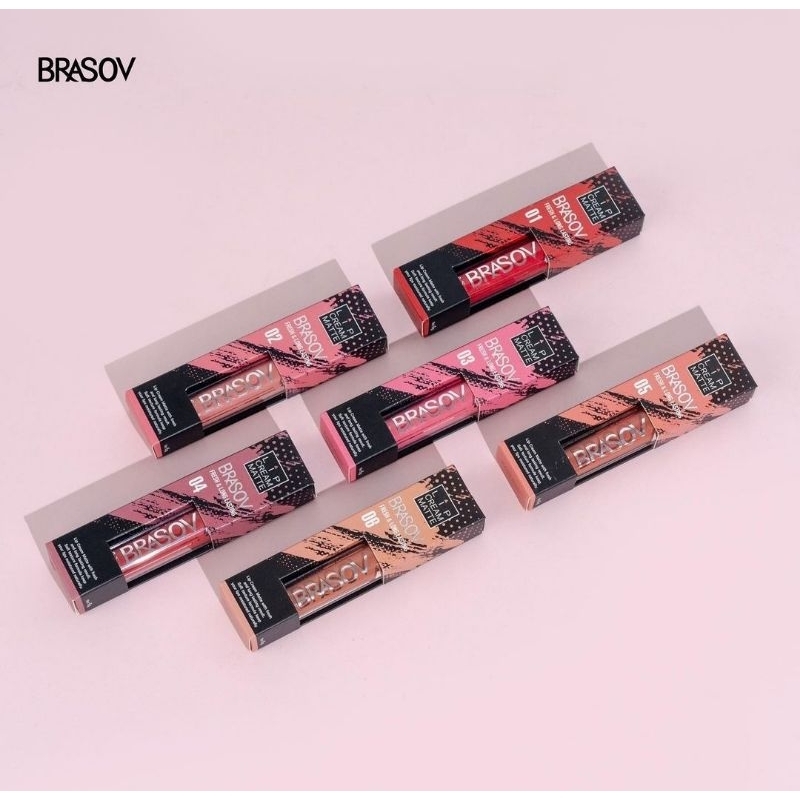 LIPCREAM MATTE BRASOV ORIGINAL HALAL BPOM