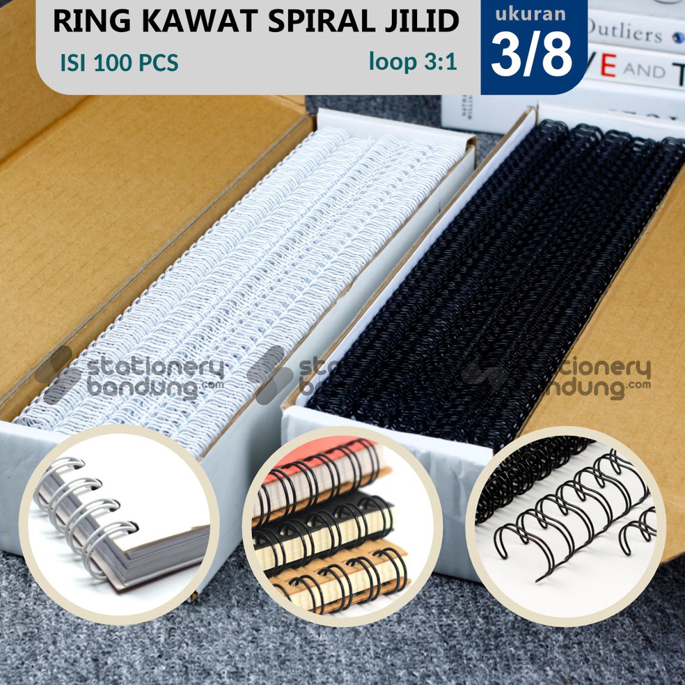 

Jajanan THR Ring Kawat Spiral Jili 38 F4 atau A4 Spiral Wire 31 38 atau 35 Lbang 98