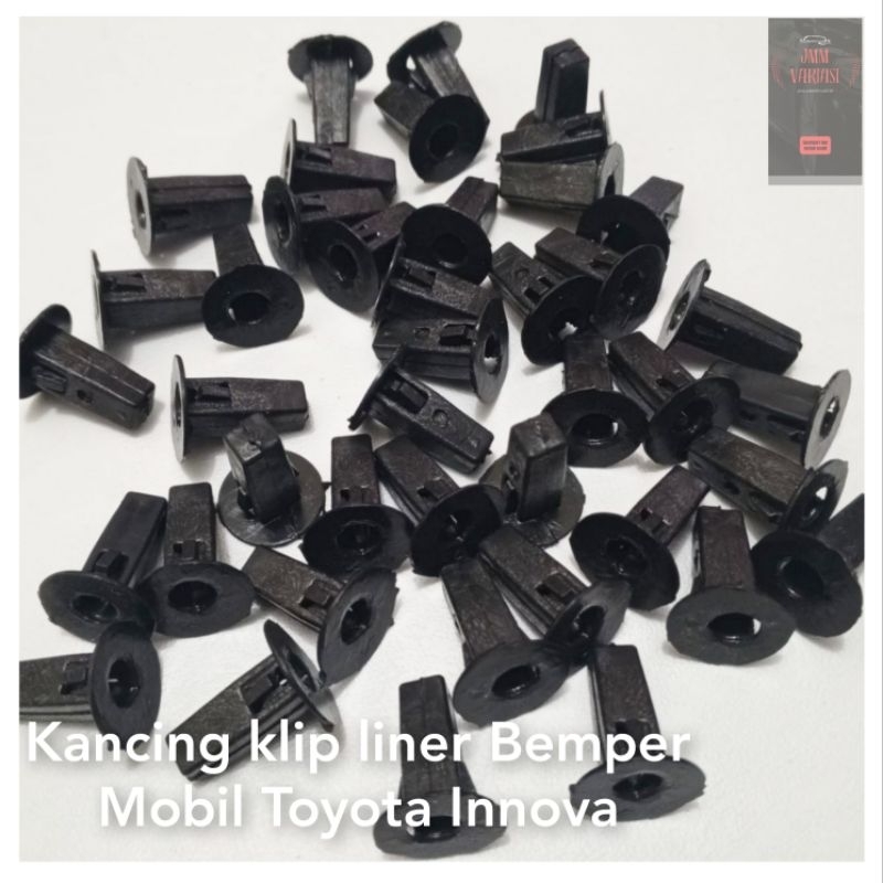 Kancing klip liner Bemper Mobil Toyota Innova