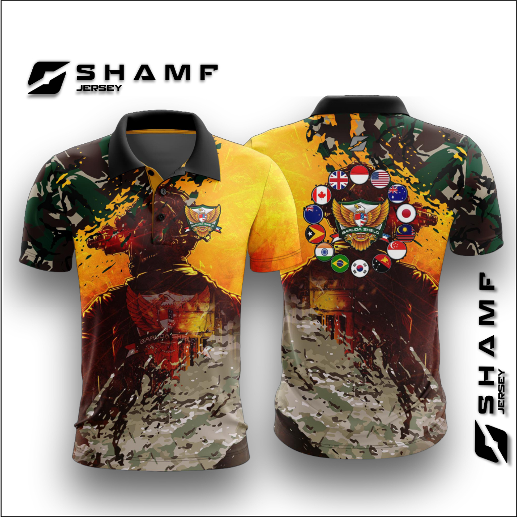 GARUDA SHIELD 02 | JERSEY GARUDA SHEILD | KAOS JERSEY TNI | JERSEY TNI CUSTOM | JERSEY CUSTOM | JERS