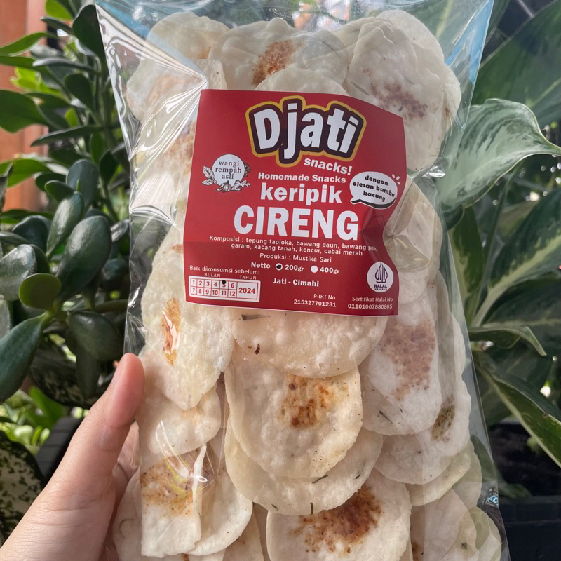 

Djati Snacks Keripik Cireng 200gr