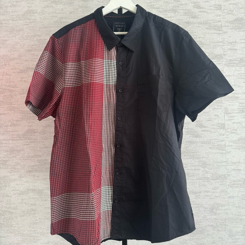 Kemeje Pendek Pria guess Original 100%