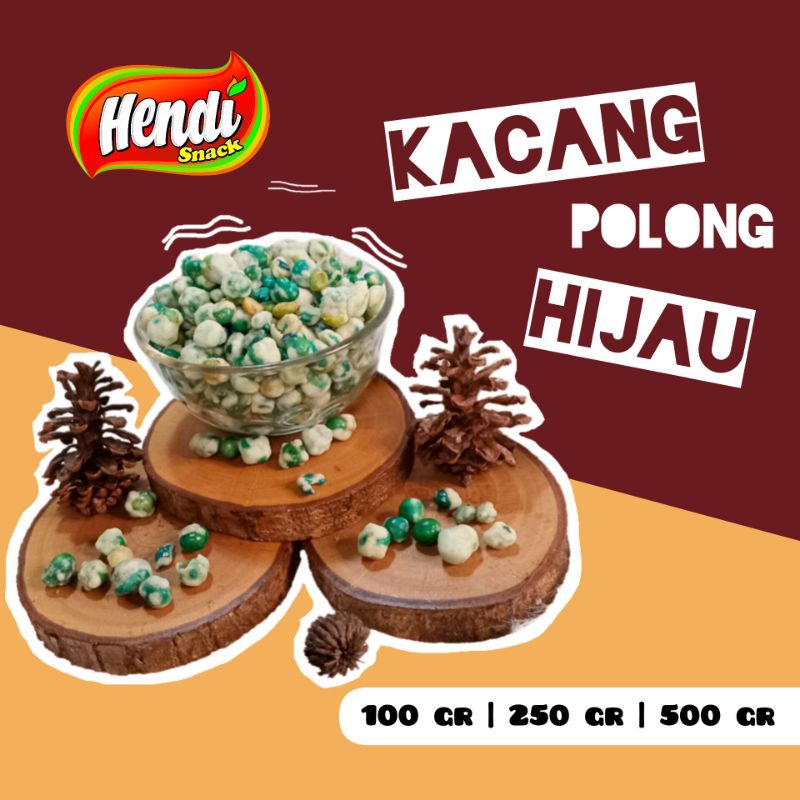

KACANG POLONG TEPUNG IJO / HIJAU RENYAH / GREEN PEAS KRISPY / CRISPY
