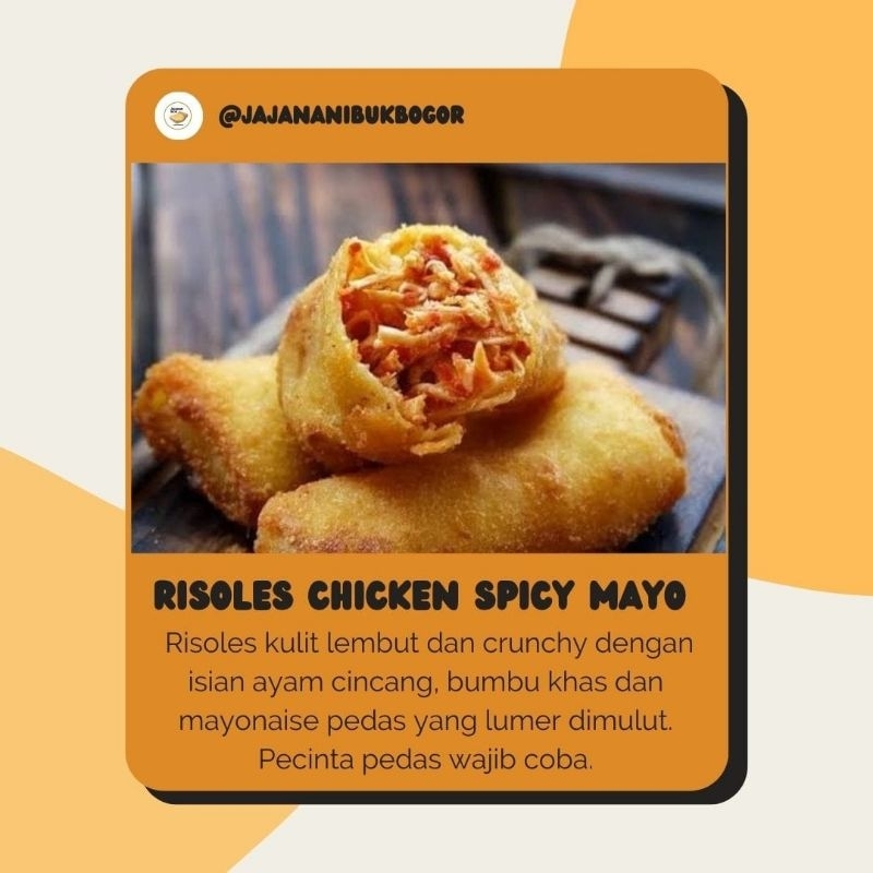 

Risoles Ayam Mayo Pedas