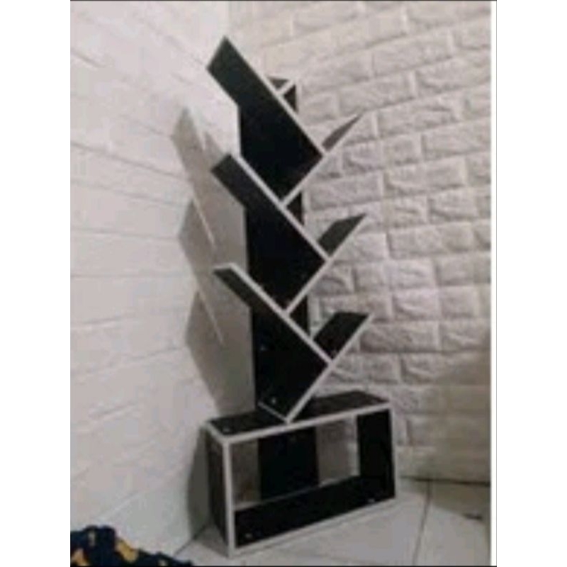 PROMO RAK BUKU JUMBO 1METER PENYIMPANAN BUKU TEMPAT BUKU RAK BUKU PROTABLE