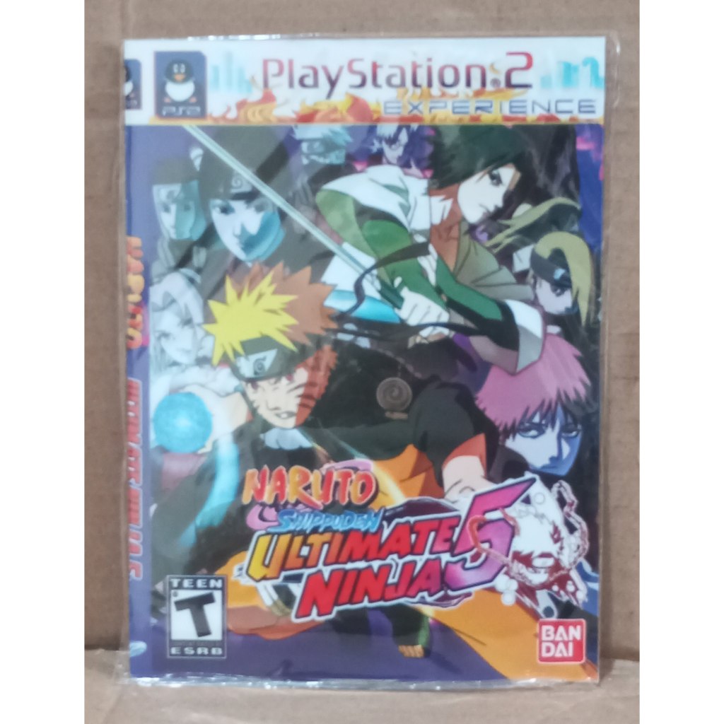 KASET PS2 KOPAB: NARUTO SHIPPUDEN ULTIMATE NINJA 5