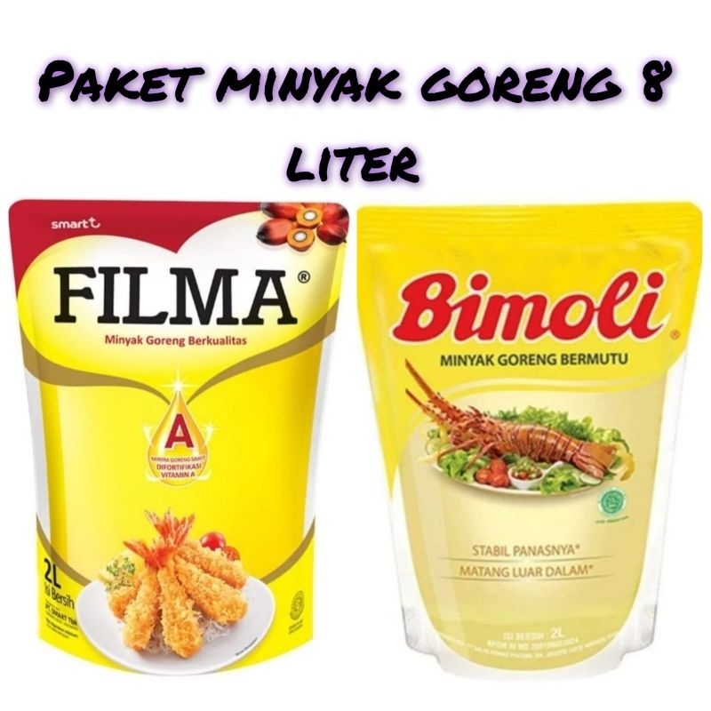 

Paket Minyak Goreng 8 liter - kargo