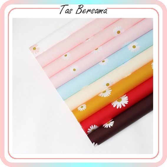 

Kertas Bunga Buket Cellophane Flower Wrapping Paper Daisy Kertas Kado Kertas Florist KB6111