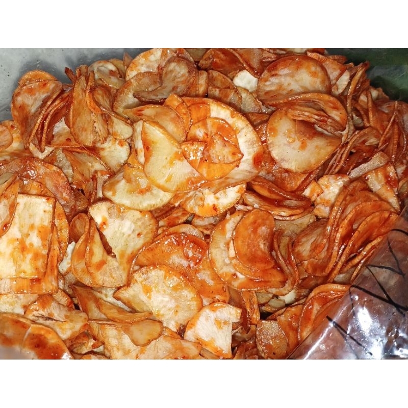 

Keripik Ubi/Singkong Pedas 250gr/500gr/1kg