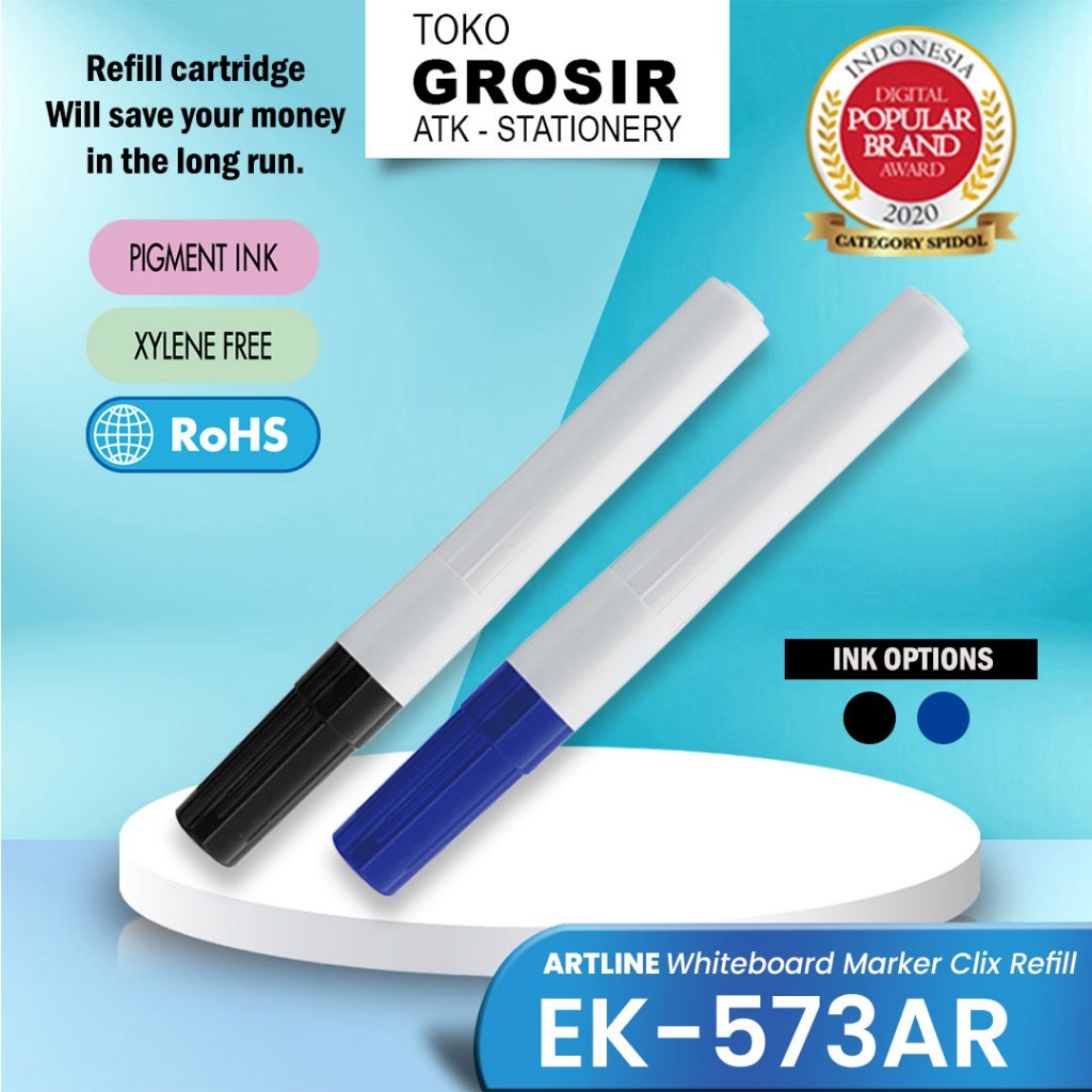 

ARTLINE Refill isi Ulang Spidol Whiteboard Marker CLIX EK-573A-R