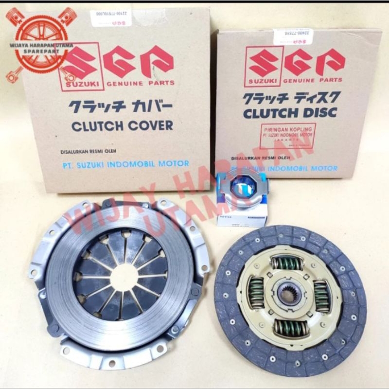 kampas kopling set matahari dekrup APV vitara futura 1.5 carbu karbu 1500cc original