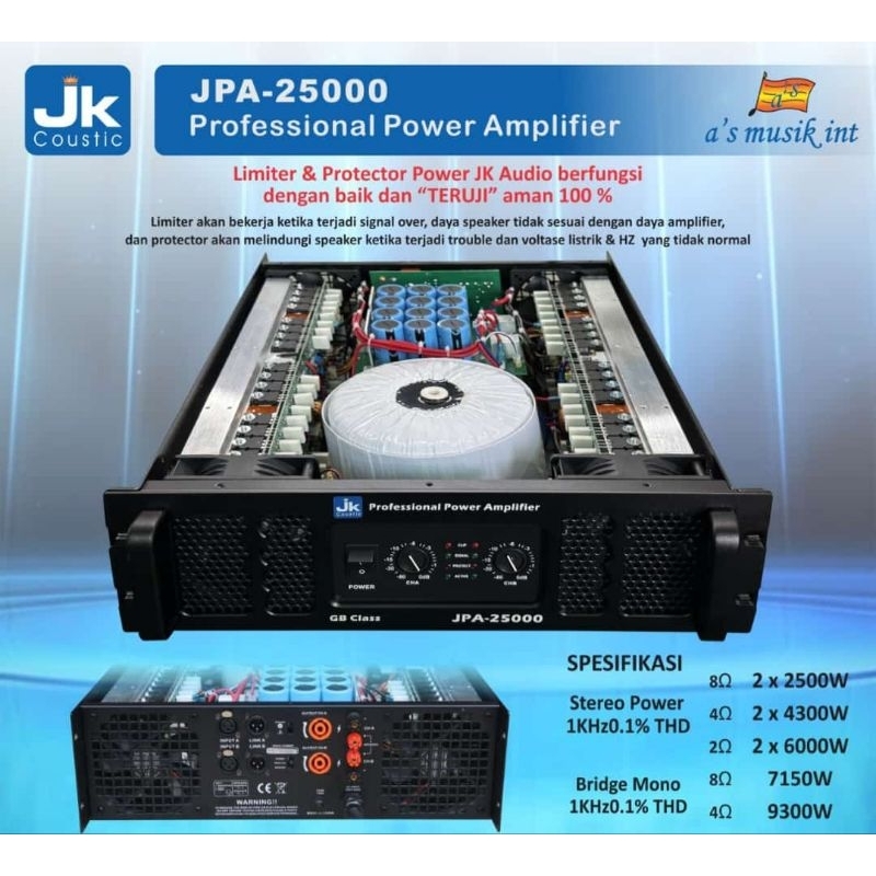 POWER JK COUSTIC JPA-25000