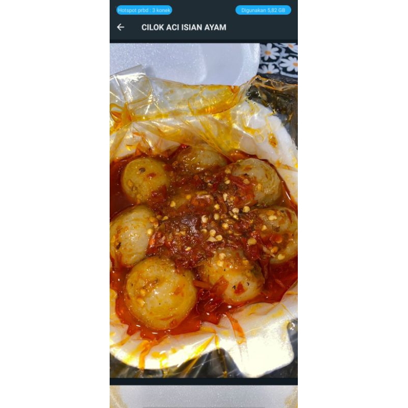 

CILOK ACI ISIAN AYAM