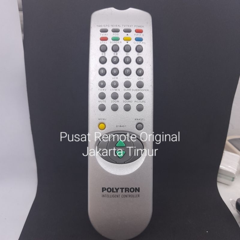 REMOTE REMOT DVD BIGBAND POLYTRON 81B407 ORIGINAL
