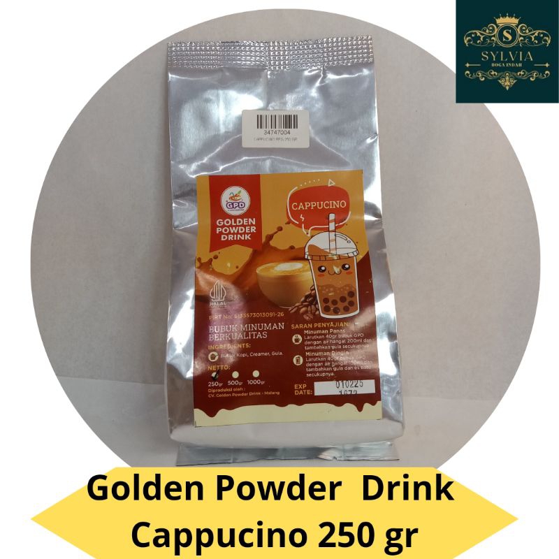 

GPD Bubuk Minuman Bubuk Golden Powder Drink Milk shake 250 gr