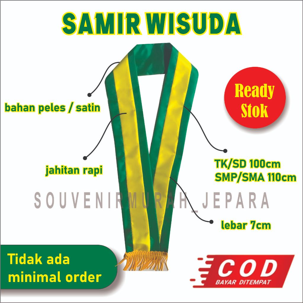 Samir Wisuda | Samir Wisuda Ready | Samir Wisuda Peles | Samir tanpa minimal order