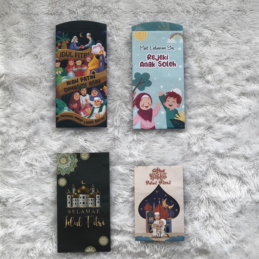 

10 pcs Amplop Lebaran | Angpao Angpau Lebaran Idul Fitri Murah