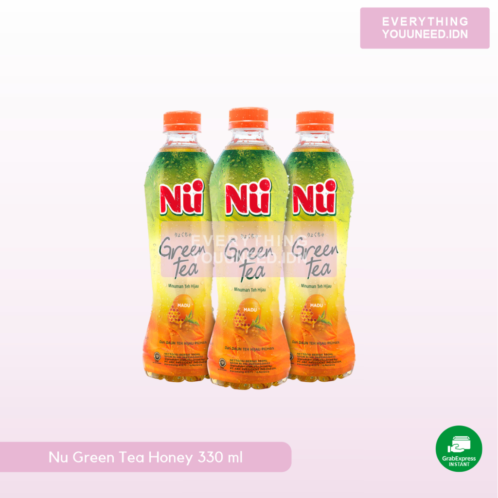 

Nu Green Tea Honey | Madu 330 ml