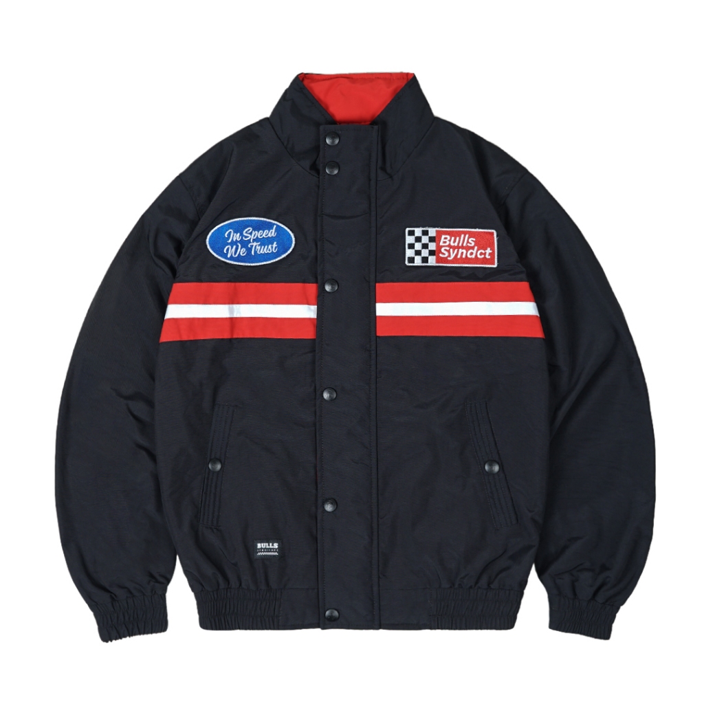 BULLS SYNDICATE Jacket Bradbury Black