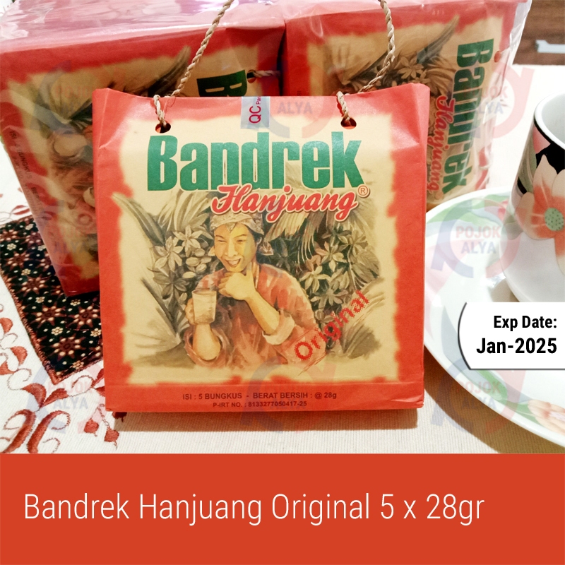 

Bandrek Hanjuang Original Kantong isi 5 bungkus/sachet @28gr