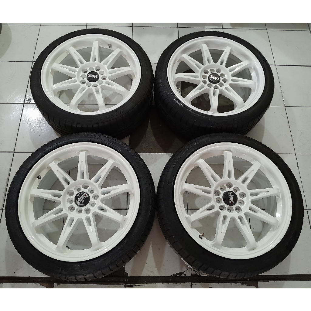 VELG MOBIL SECOND HSR TIKALA RING 18 LEBAR 8 PCD 5X100/5X114,3 (velg aja)