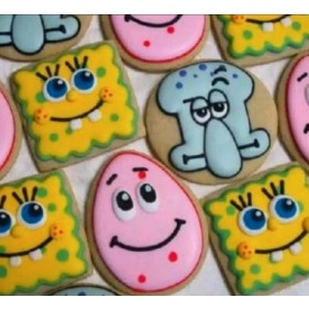 

VALERICIOUS Butter Cookies Kue Kukis Hias Tema Sponge Bob