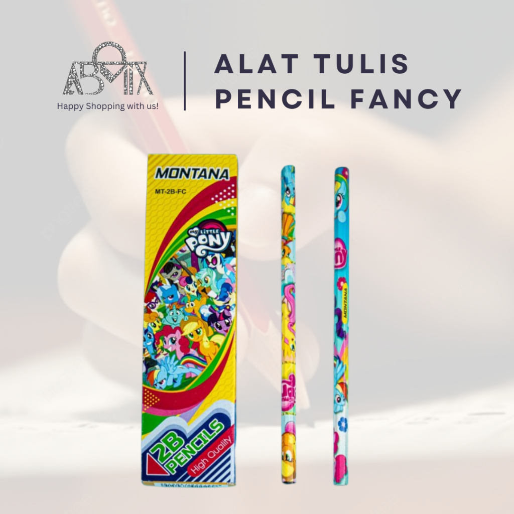

lucu pensil - Pencil 2b Montana Fancy Karakter Lucu