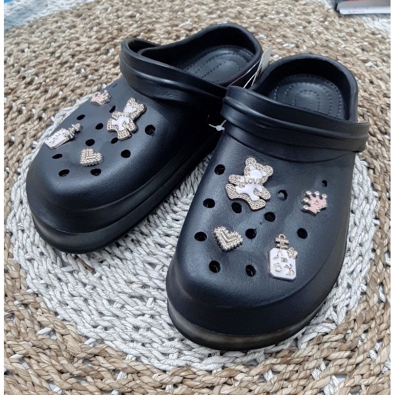 Sandal Baim Bakpao Wanita Eva Phylon Jibbitz Terbaru Kekinian Gosome 915M