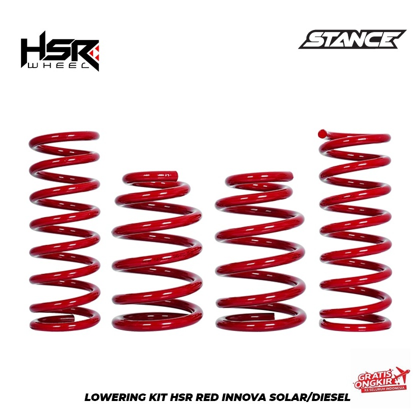 LOWERING KIT HSR UNTUK MOBIL INNOVA SOLAR/DIESEL