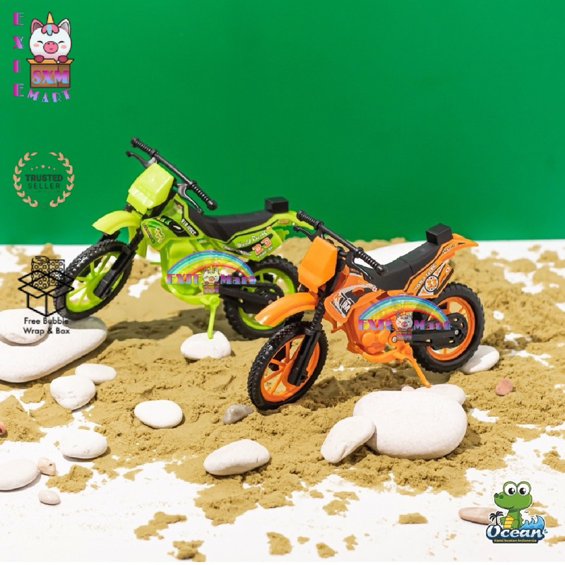 Promo Mainan Anak [Oct5741] Motor Cross Isi 2Pcs - Motor-Motoran Anak Laki-Laki - Motor Balap