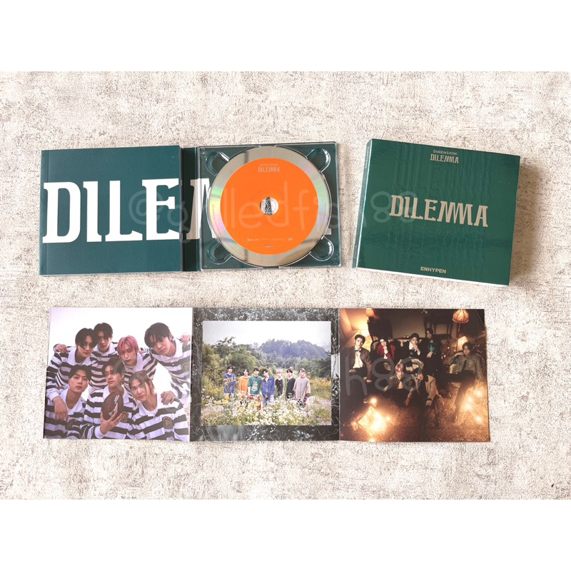 [ALBUM ONLY‼️] ENHYPEN Dimension Dilemma Essential ver. | JUNGWON HEESUNG JAY JAKE SUNGHOON SUNOO NI