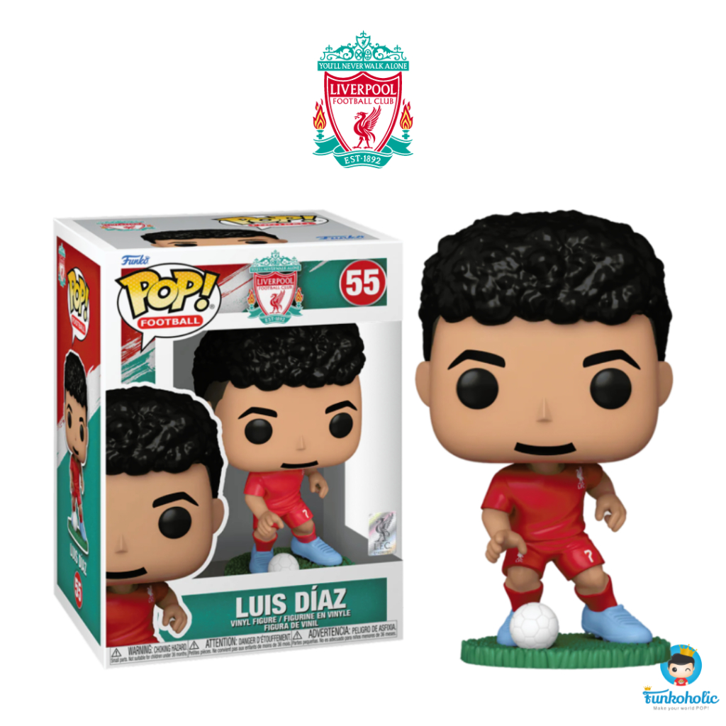 Funko POP Football (Soccer) Liverpool - Luis Diaz #55