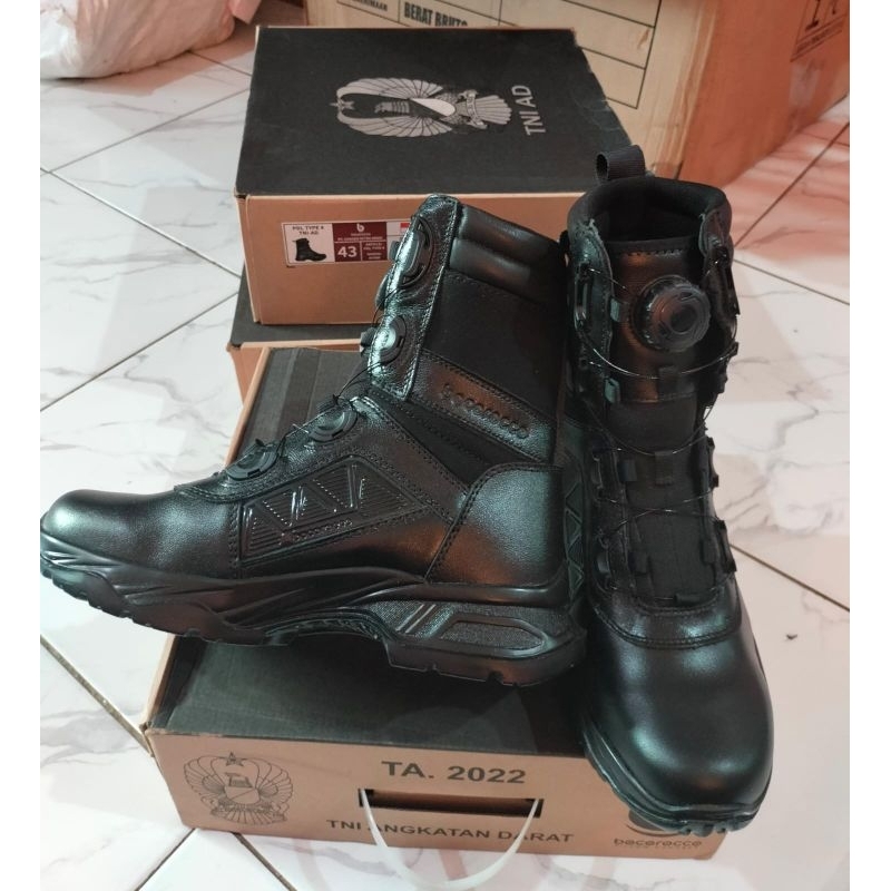 Sepatu PDL Bocorocco Jatah TNI AD original