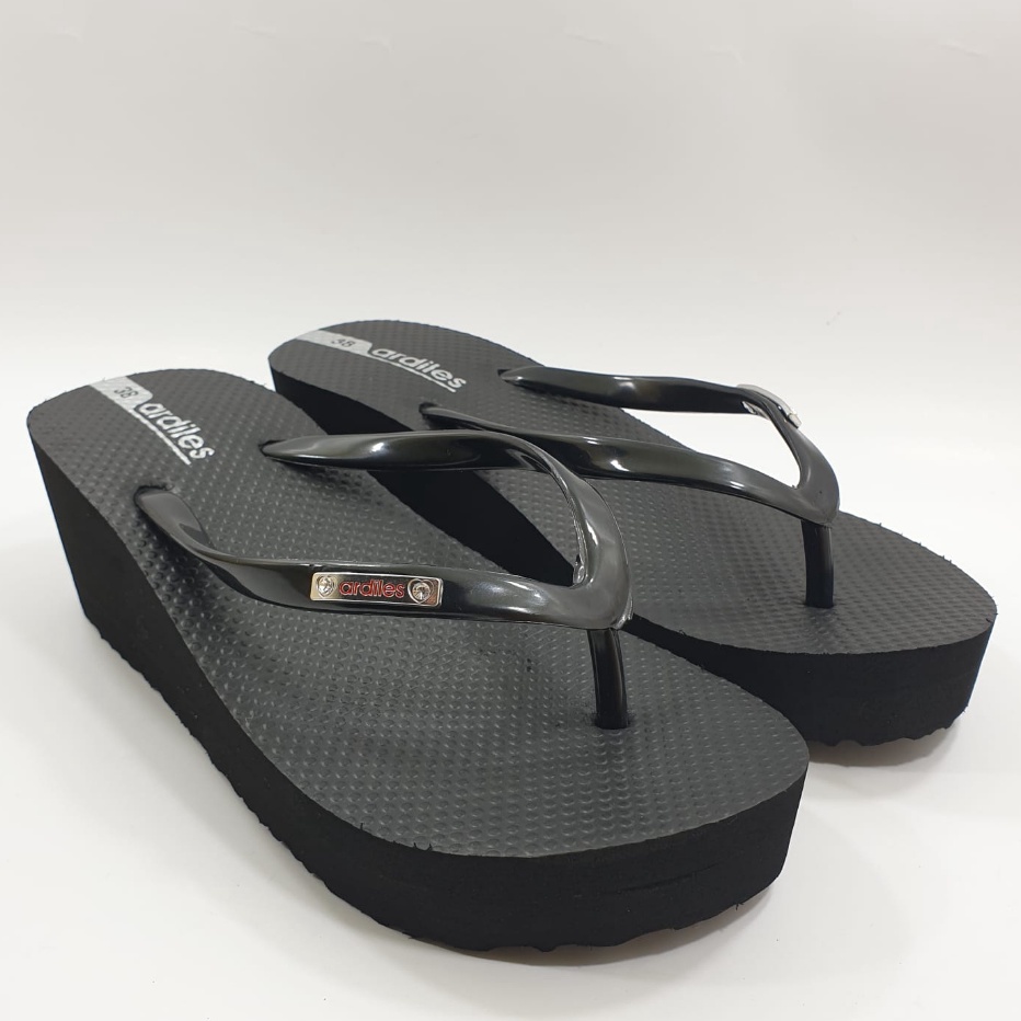 Special Collection Ardiles Tefity Sandal Wedges Wanita 4 Warna Sendal Wedges Jepit Cewek Perempuan A