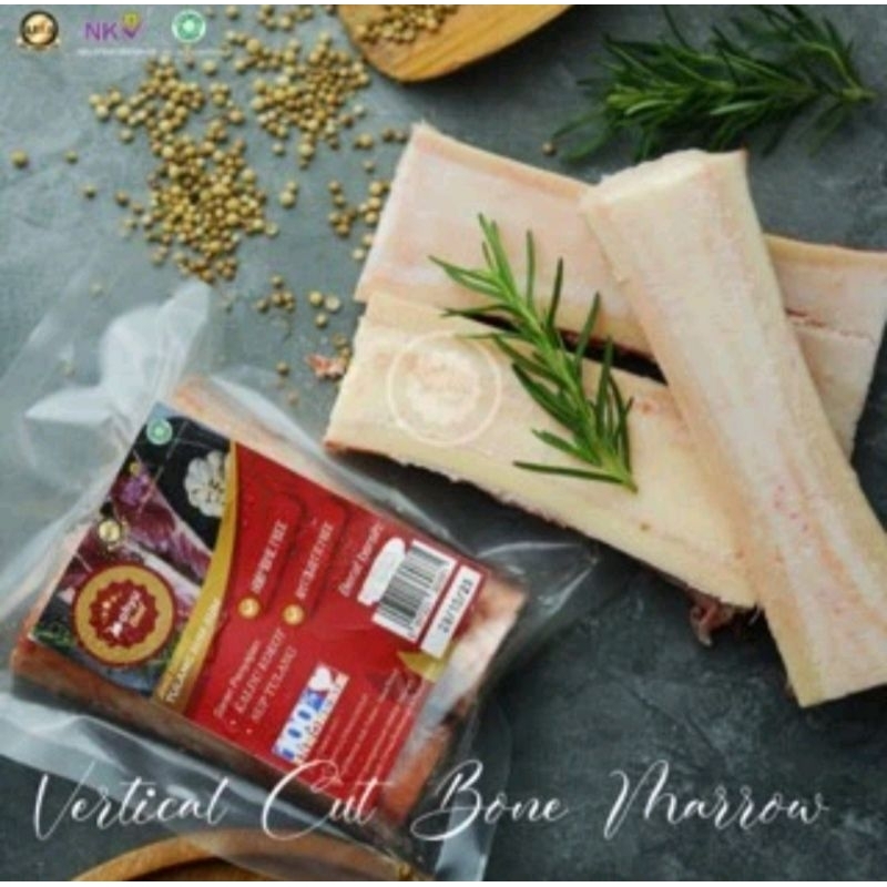 

Sumsum Bone Marrow Vertical 250gr Wahyu Beef