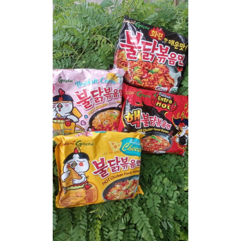 

Samyang Noodle Mie Samyang buldak/Green 140gr
