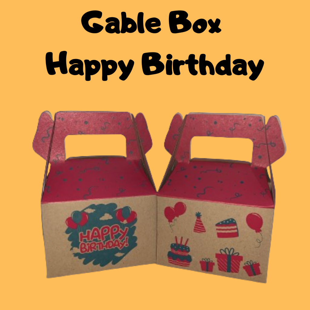 

Gable Box Happy Birthday / Box Hampers Ulang tahun / Parcel Ulang tahun / Gable box Ulang tahun