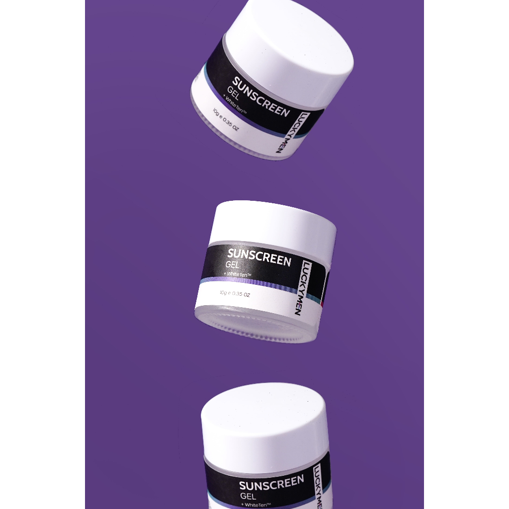 PAKET HEMAT 4 PCS LUCKYMAN SUNSCREEN GEL