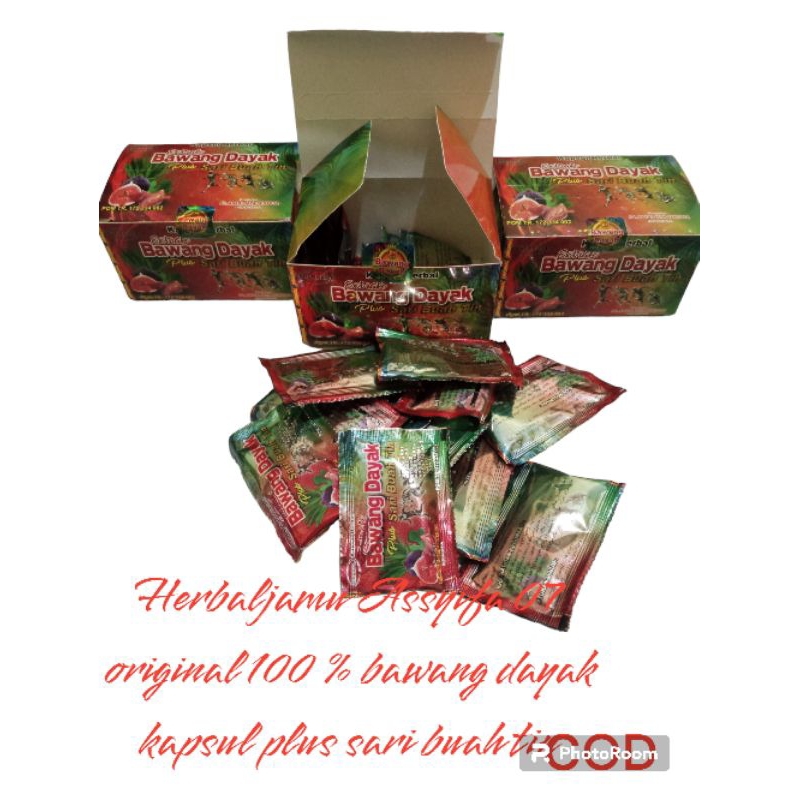 Bawang dayak kapsul original 100 %