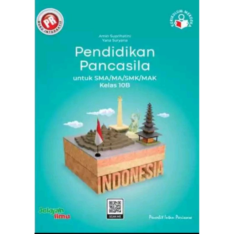 Buku lks/pr PKN kelas 10 semester 2 tahun 2023/2024