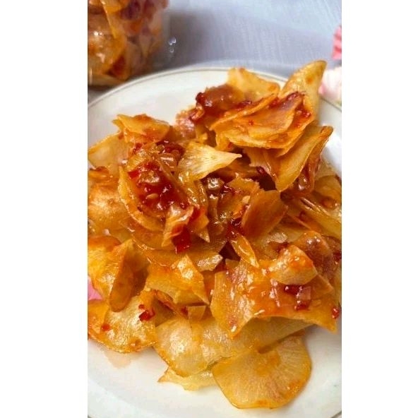 

Keripik Singkong Balado pedas manis