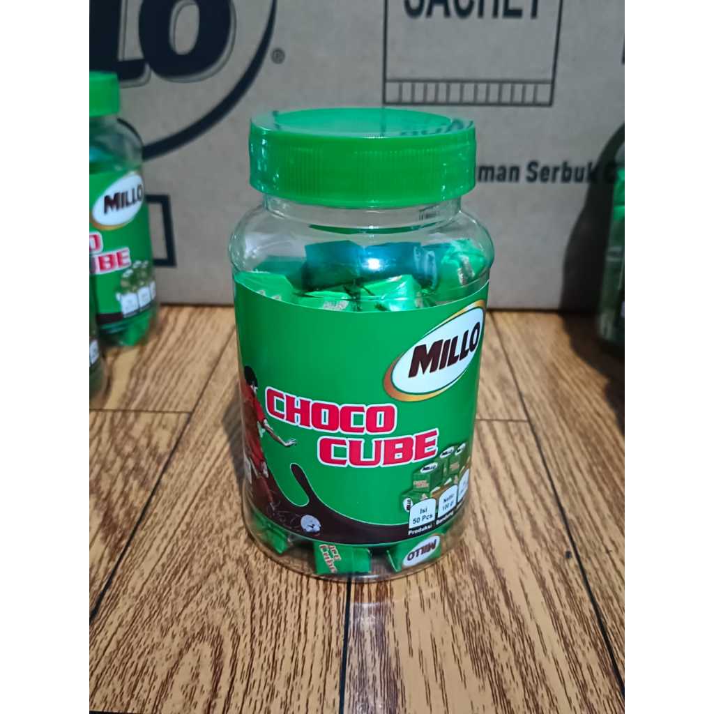 

Milo/Millo Cube 1 Toples (Isi 50 Cube) Murah Lebay ....