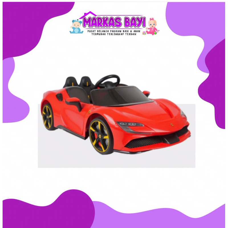 Mobil Mainan Anak Ferrari Varsa Mobil Aki M6188 – PMB TOY