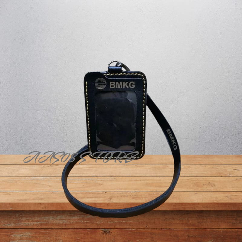 ID CARD HOLDER BMKG ID CARD KULIT BMKG LANYARD BMKG